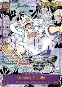 MonkeyDLuffy 119 Alternate Art Manga (Awakening of the New Era)