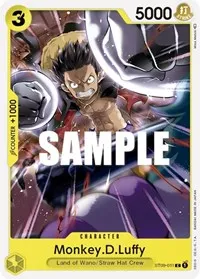 MonkeyDLuffy (Starter Deck 9: Yamato) — One Piece Card Game Card Value