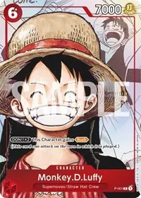 MonkeyDLuffy Alternate Art (One Piece Promotion Cards)