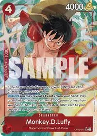 MonkeyDLuffy Alternate Art (Legacy of the Master)
