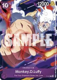 MonkeyDLuffy CS 2024 Participation (One Piece Promotion Cards)