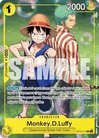 MonkeyDLuffy Learn Together Deck Set Set Sail Event (One Piece Promotion Cards)
