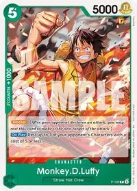 MonkeyDLuffy OP16 Release Event (One Piece Promotion Cards)