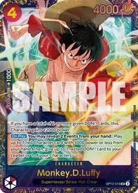 MonkeyDLuffy Treasure Cup 2025 (One Piece Promotion Cards)