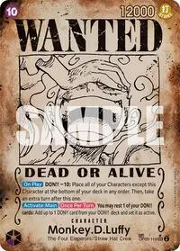 MonkeyDLuffy Wanted Poster (Emperors in the New World)