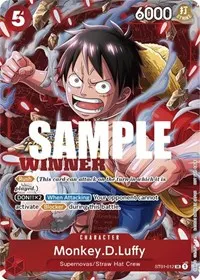 MonkeyDLuffy Winner Pack Vol 5 (One Piece Promotion Cards)