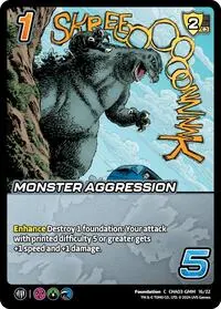 Monster Aggression (Challenger Series: Godzilla)