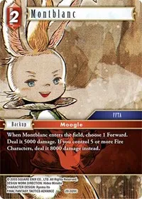 Montblanc (Dawn of Heroes) — Final Fantasy TCG Card Value
