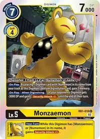 Monzaemon (Resurgence Booster) — Digimon Card Game Card Value