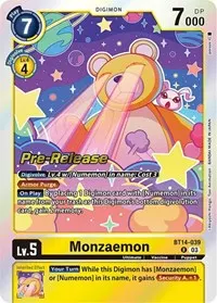 Monzaemon (Blast Ace Pre-Release Cards)