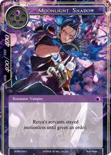 Moonlight Shadow (Reiya Cluster Starter Deck) — Force of Will Card Value