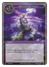 Moonlit Canopy (Winds of the Ominous Moon) — Force of Will Card Value