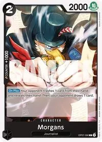 Morgans (500 Years in the Future) — One Piece Card Game Card Value
