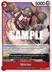 Morley (Awakening of the New Era) — One Piece Card Game Card Value