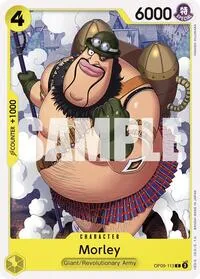 Morley (Emperors in the New World) — One Piece Card Game Card Value