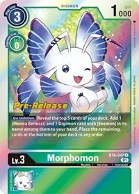 Morphomon (Double Diamond Pre-Release Cards)