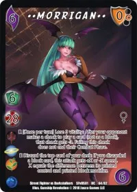 Morrigan (Street Fighter vs. Darkstalkers) — UniVersus Card Value