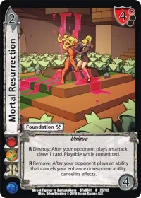 Mortal Resurrection (Street Fighter vs. Darkstalkers)