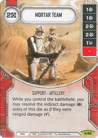 Mortar Team (Legacies) — Star Wars Destiny Card Value