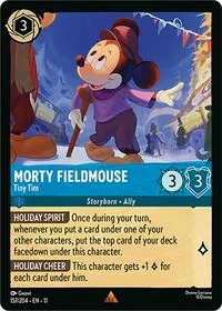 Morty Fieldmouse Tiny Tim (Winterspell) — Lorcana TCG Card Value