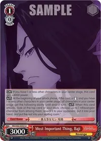 Most Important Thing Baji (Tokyo Revengers)