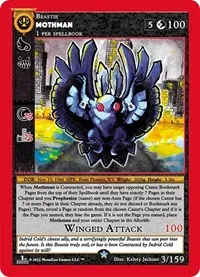 Mothman (Cryptid Nation: First Edition) — MetaZoo Card Value