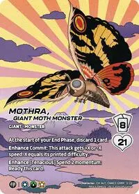 Mothra Giant Moth Monster Alternate Art (Challenger Series: Godzilla)