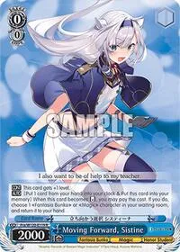 Moving Forward Sistine (Fujimi Fantasia Bunko Vol.2) — Weiss Schwarz Card Value