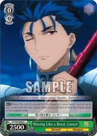 Moving Like a Beast Lancer (Fate/stay night [Unlimited Blade Works])