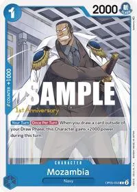 Mozambia (Awakening of the New Era: 1st Anniversary Tournament Cards)