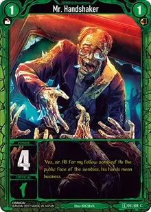 Mr Handshaker (Zombie World Order TCG - Set 1)