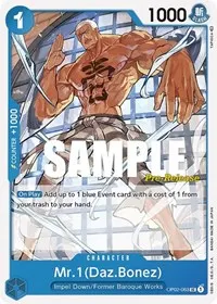 Mr1 DazBonez (Paramount War Pre-Release Cards)