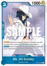 Ms All Sunday (Romance Dawn)
