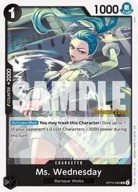 Ms Wednesday (The Azure Sea's Seven Release Event Cards)