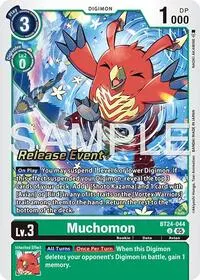 Muchomon (Time Stranger Release Event Cards)