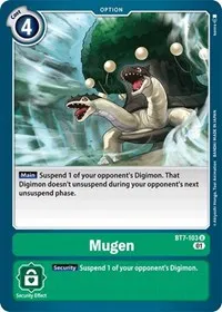 Mugen (Next Adventure) — Digimon Card Game Card Value