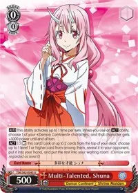 Multi Talented Shuna (That Time I Got Reincarnated as a Slime Vol.2)