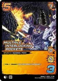 Multiple Interlocking Rockets (Godzilla: Reign of Kaiju)