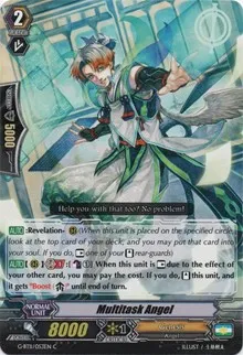 Multitask Angel (G-BT11: Demonic Advent) — Cardfight Vanguard Card Value