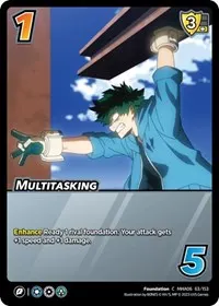 Multitasking (UniVersus: My Hero Academia: Jet Burn)