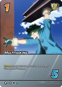 Multitasking XR (UniVersus: My Hero Academia: Jet Burn)