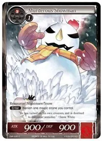 Murderous Snowman (Crimson Moon's Fairy Tale)