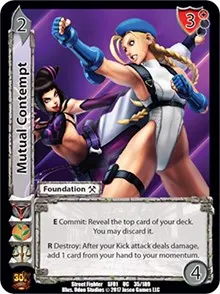 Mutual Contempt (Street Fighter CCG)
