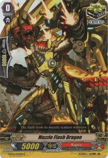 Muzzle Flash Dragon (G-BT11: Demonic Advent) — Cardfight Vanguard Card Value