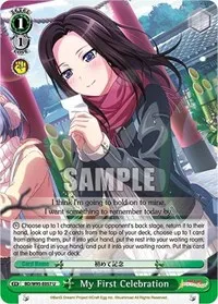 My First Celebration (BanG Dream! Girls Band Party! 5th Anniversary) — Weiss Schwarz Card Value