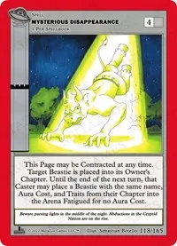 Mysterious Disappearance (UFO: First Edition)