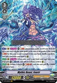 Mythic Beast Fenrir (V-BT12: Divine Lightning Radiance)