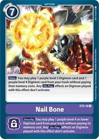 Nail Bone (Starter Deck 06: Venomous Violet)