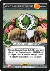 Nails Dashing Attacking (Panini: Heroes & Villains) — Dragon Ball Z TCG Card Value