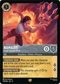 Namaari Single Minded Rival (Reign of Jafar)